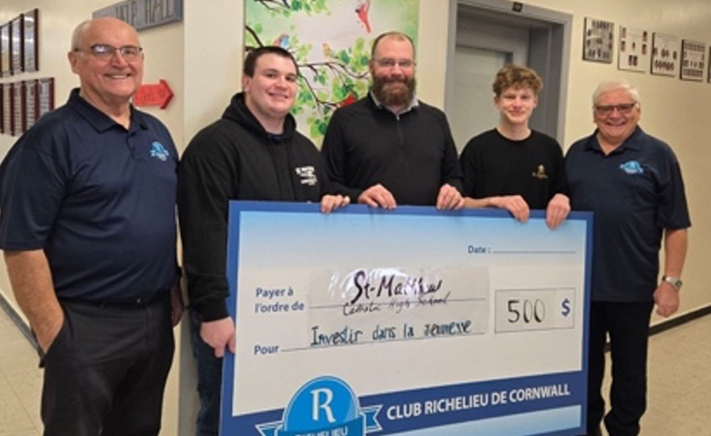 Le Club Richelieu s’allie à l’école St. Matthew