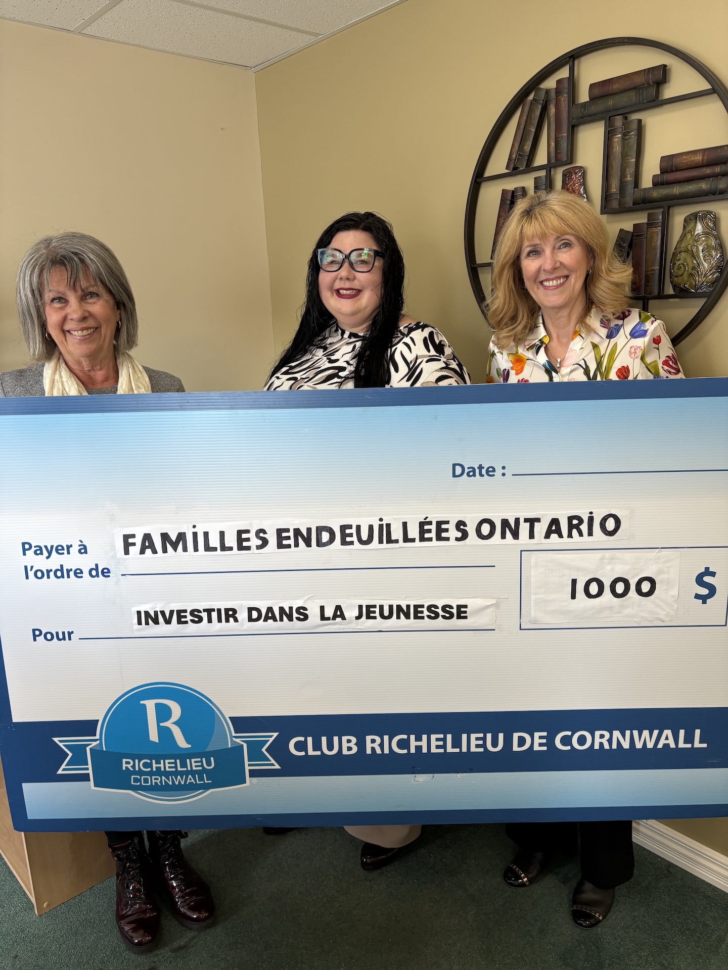 Le Club Richelieu appuie un camp pour jeunes endeuillés
